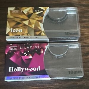 Icon and Hollywood Faux Eyelash Clusters